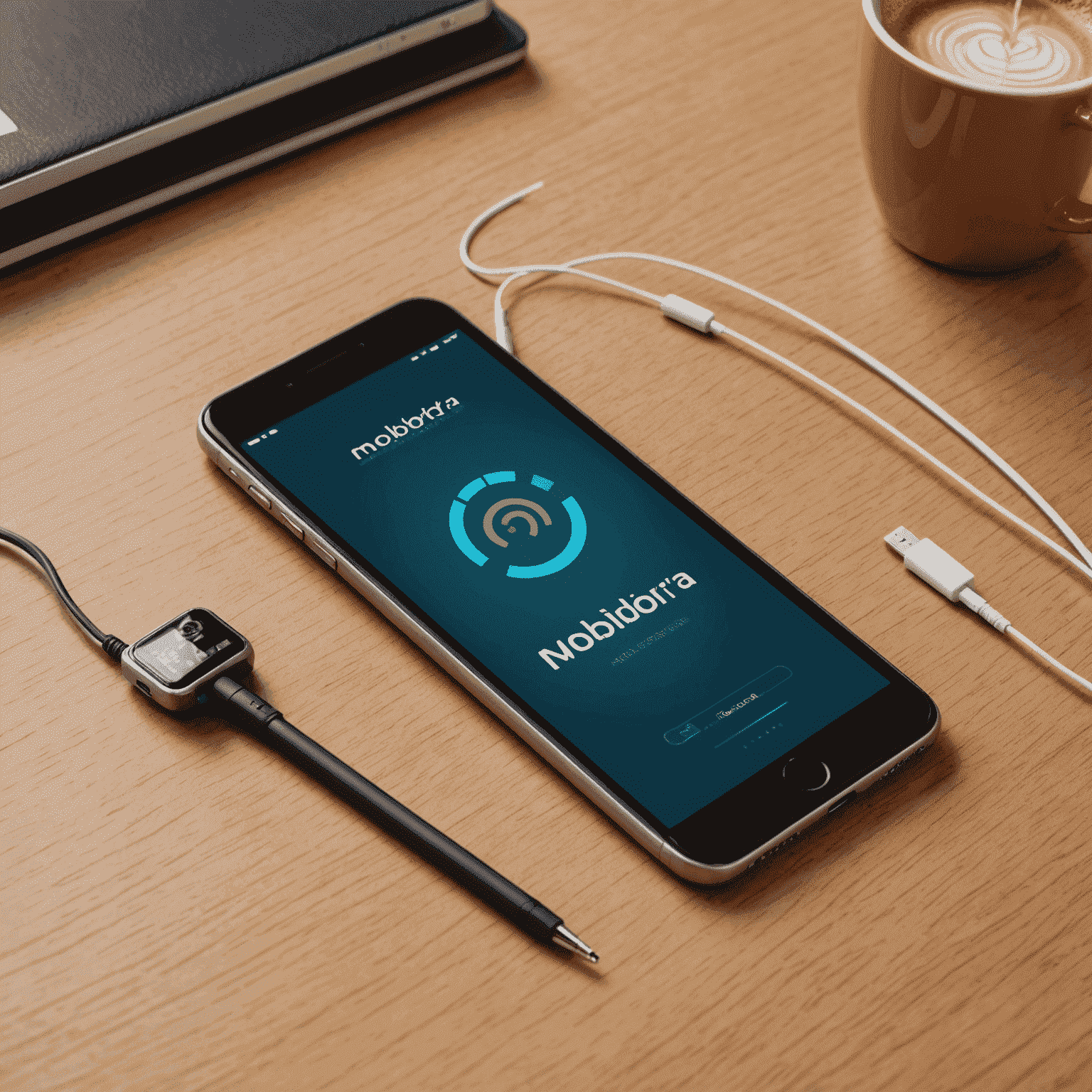 شعار موبيدورا - حلول الاتصالات المتنقلة